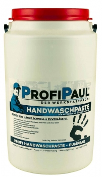 Profi Handwaschpaste 3KG komplett mit Spender und Chrom Wandhalterung